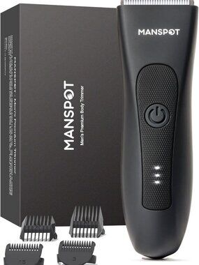 Electric Body Hair Trimmer for Men - Groin & Body Grooming Shaver